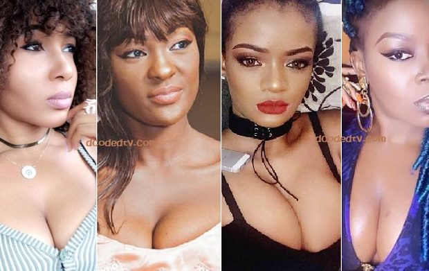 cameroonian celebrity cleavage shots
