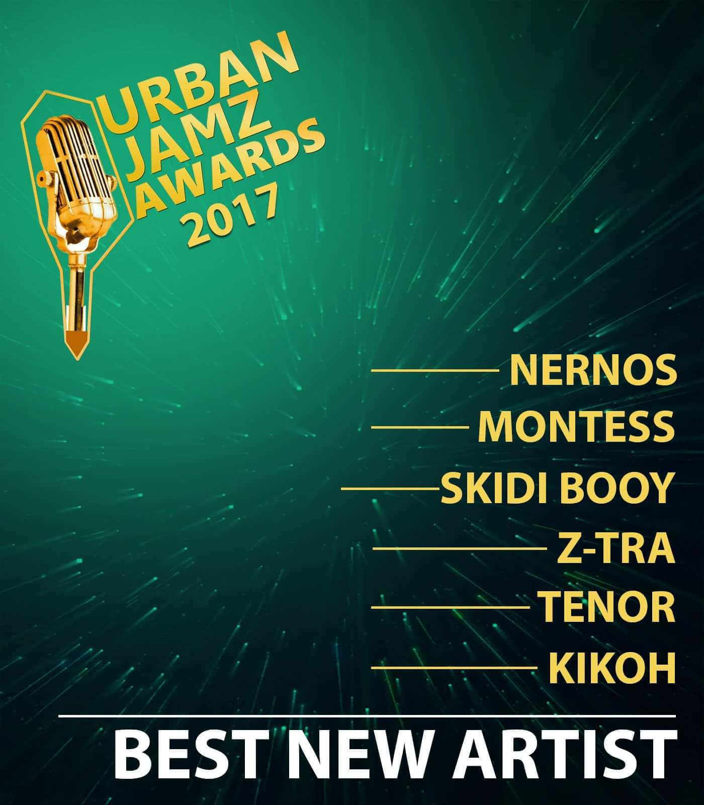 Urban Jamz 2017 Nomination