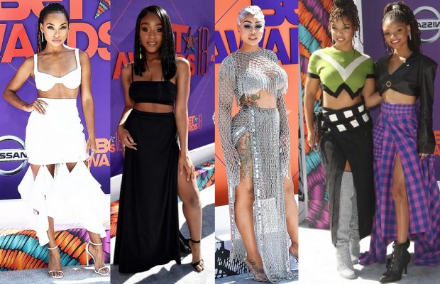 bet awards red carpet 2018